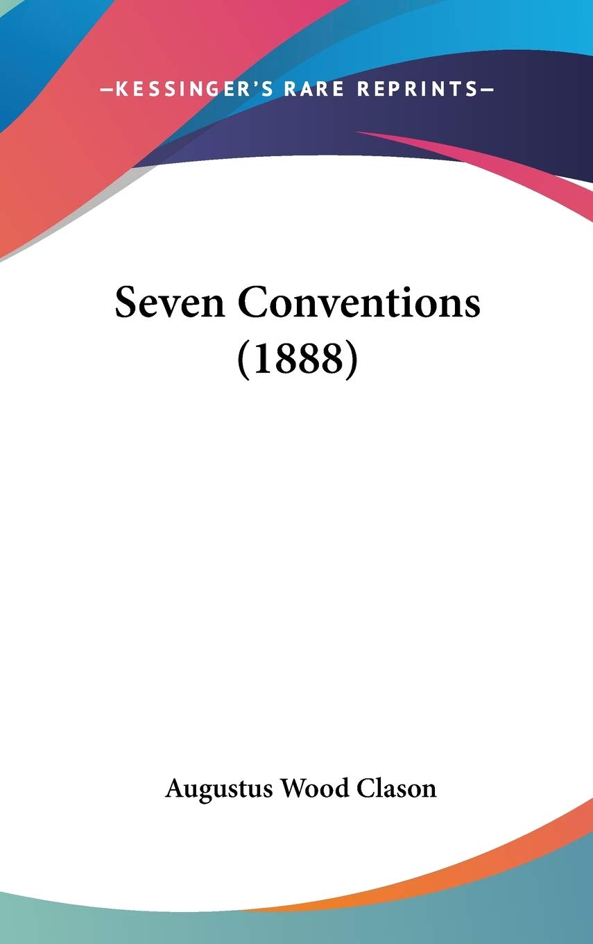 Product Image: Seven Conventions (1888)