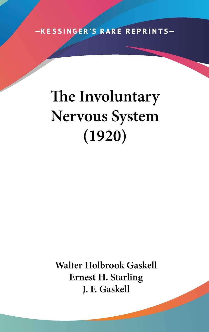 The Involuntary Nervous System (1920) Health, Nutrition & Fitness