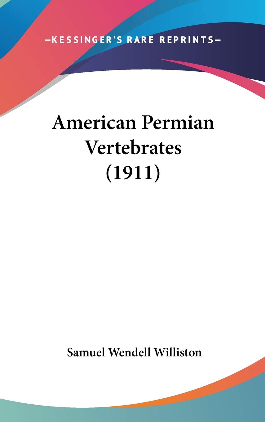 Product Image: American Permian Vertebrates (1911)