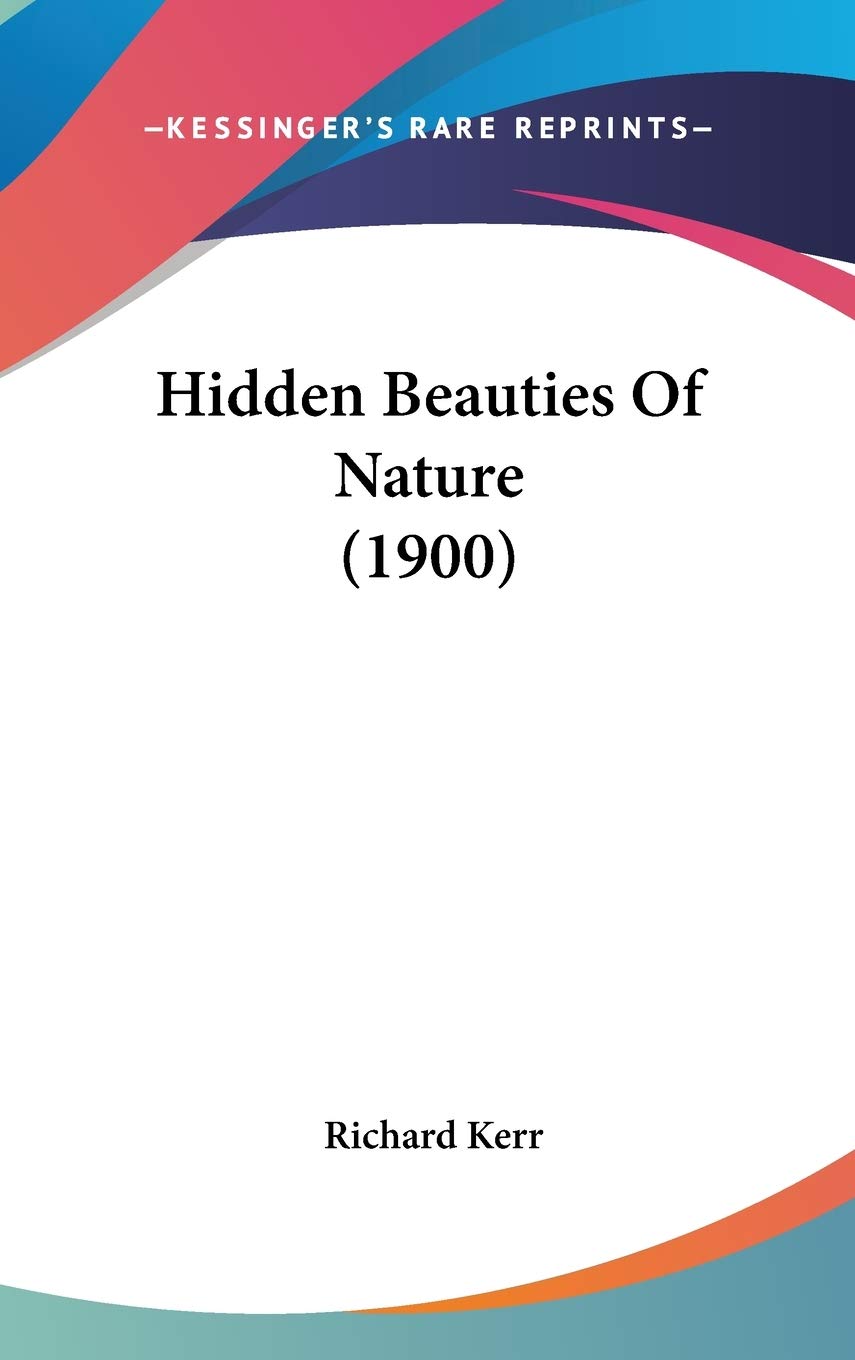 Hidden Beauties Of Nature (1900) Philosophy