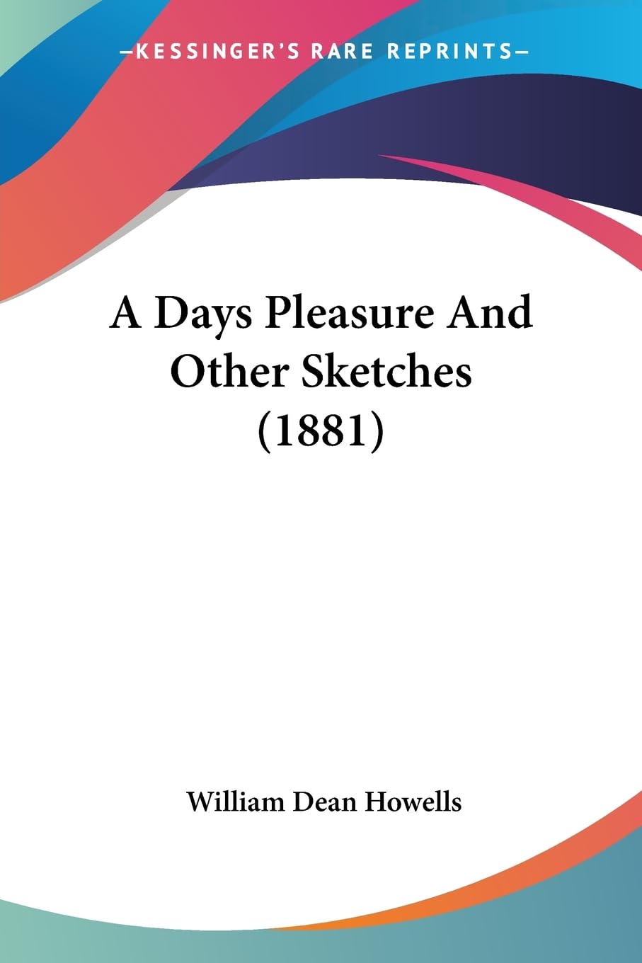 A Days Pleasure And Other Sketches (1881) Contemporary literature