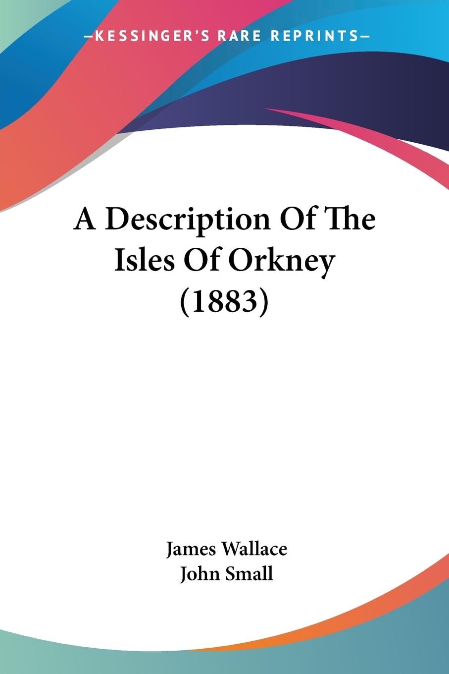A Description Of The Isles Of Orkney (1883) Contemporary literature