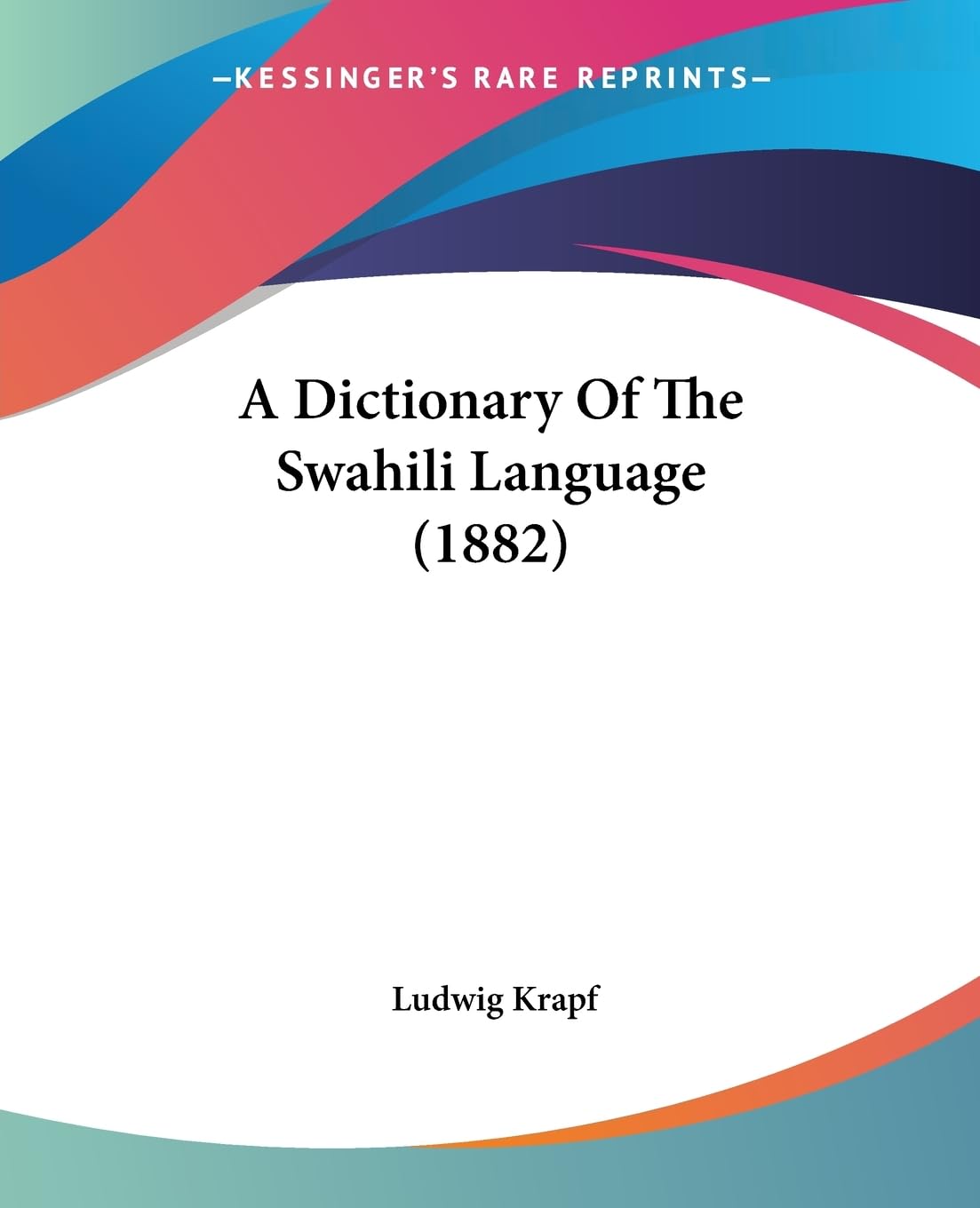 A Dictionary Of The Swahili Language (1882) Philosophy