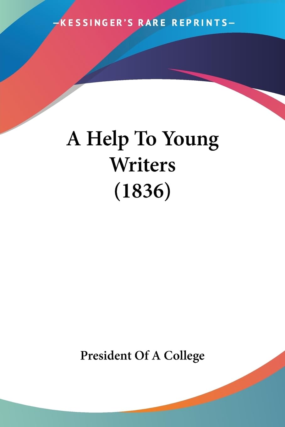 A Help To Young Writers (1836) Contemporary literature