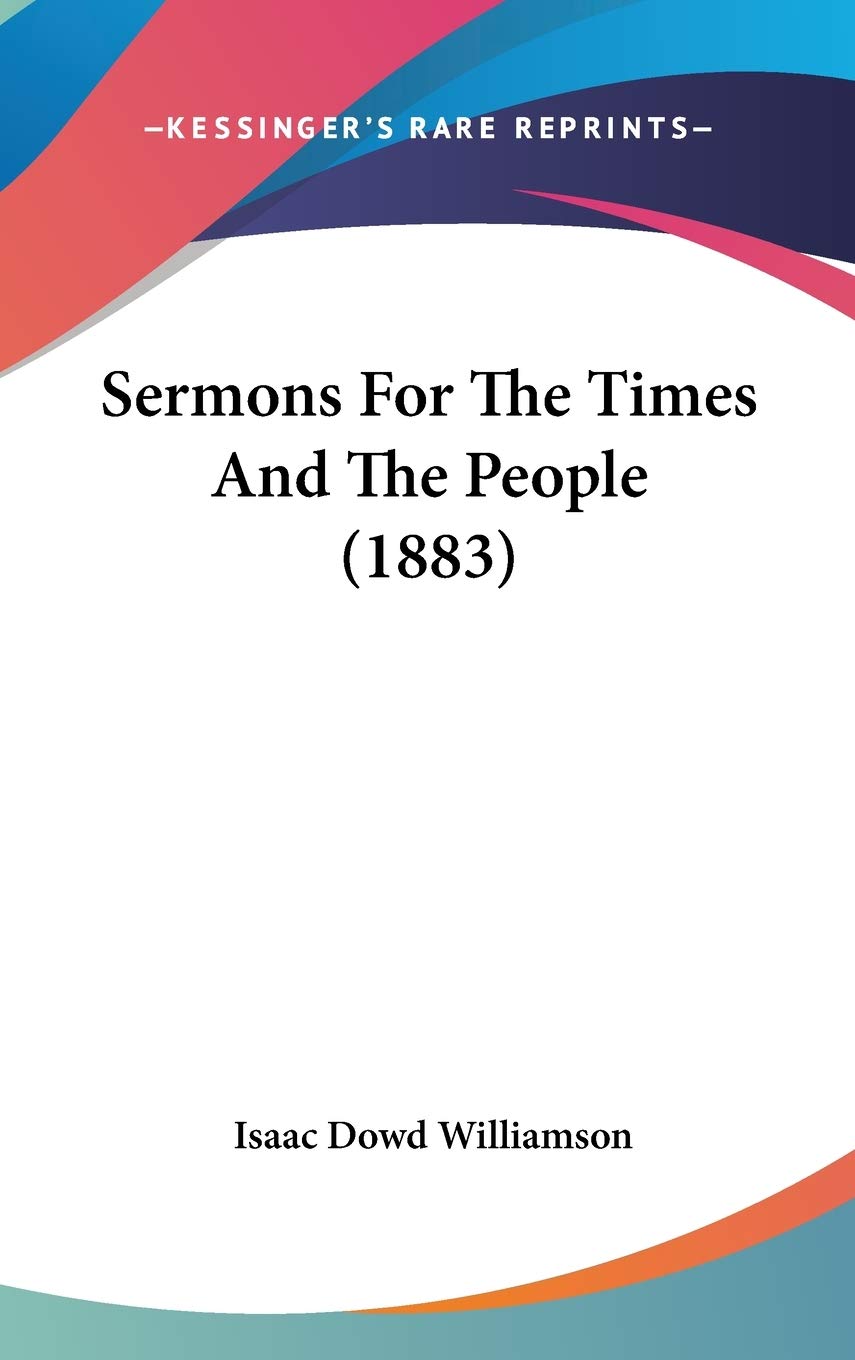 Sermons for the Times and the People Contemporary literature
