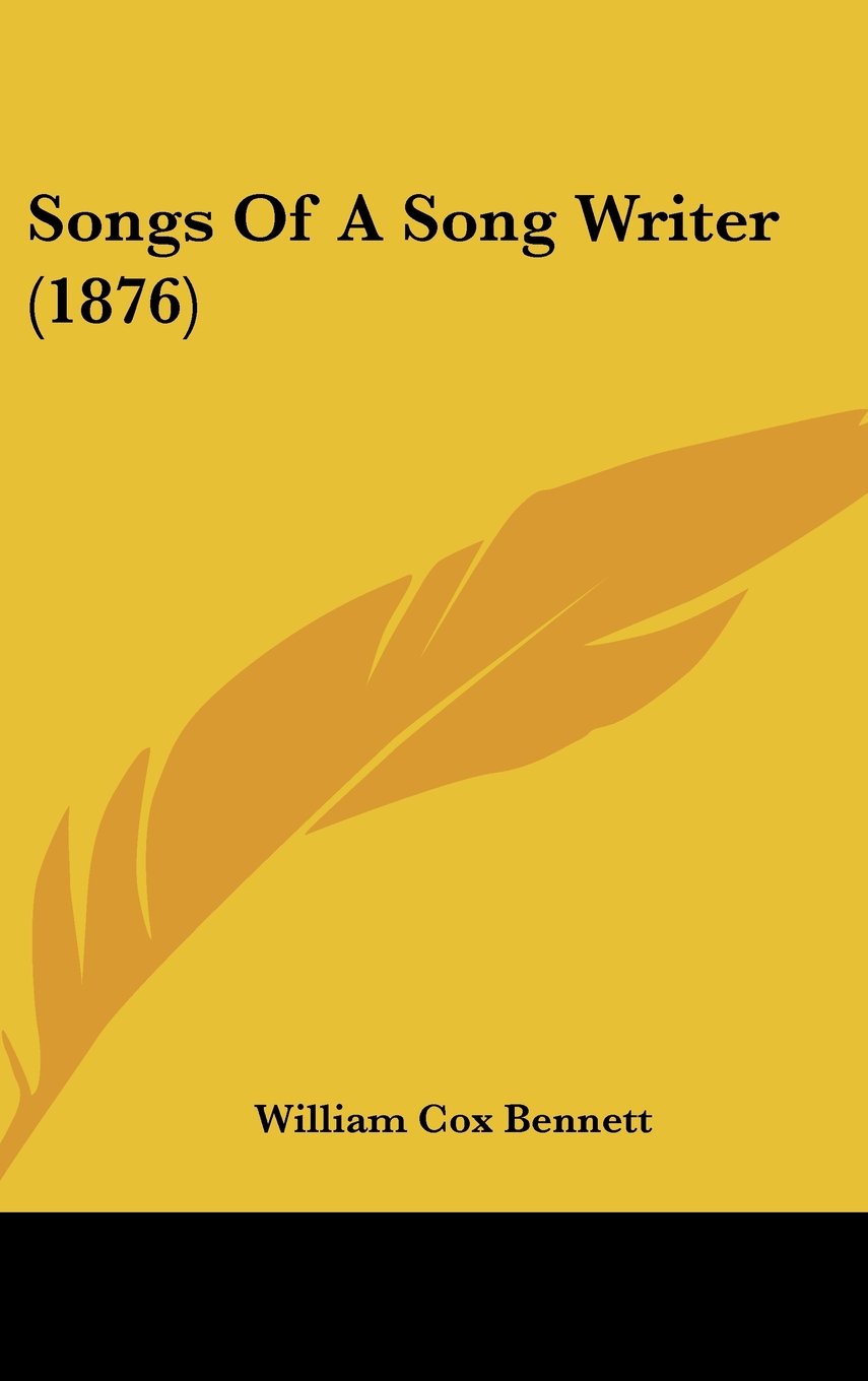 Songs of a Song Writer Contemporary literature