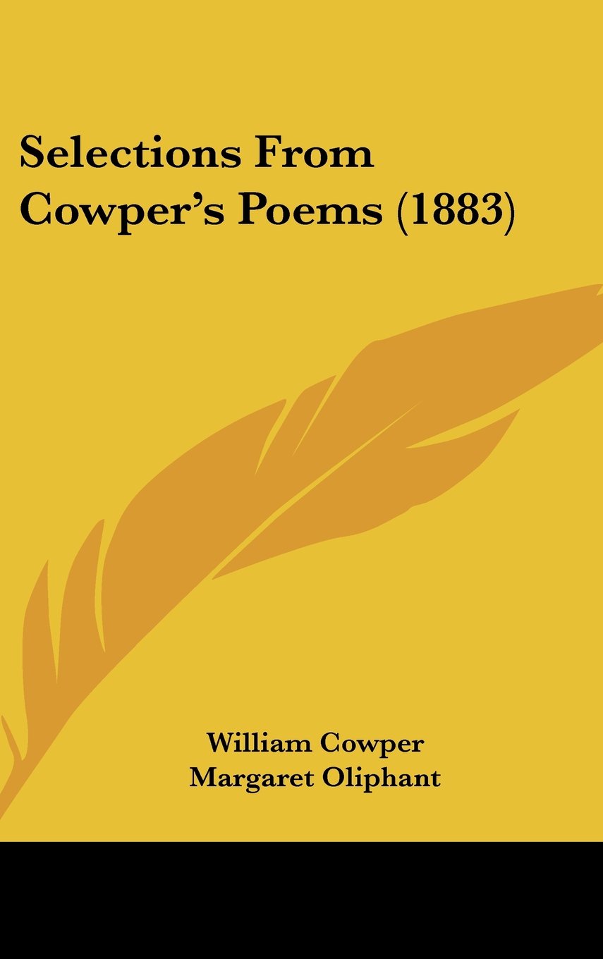Product Image: Selections from Cowper's Poems