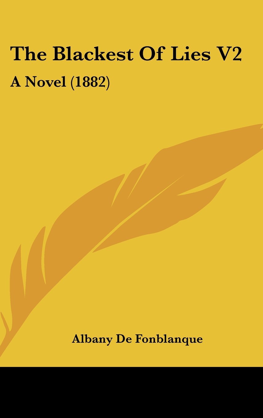 The Blackest of Lies Contemporary literature