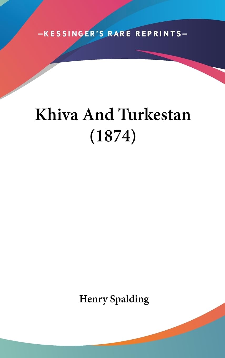 Product Image: Khiva and Turkestan