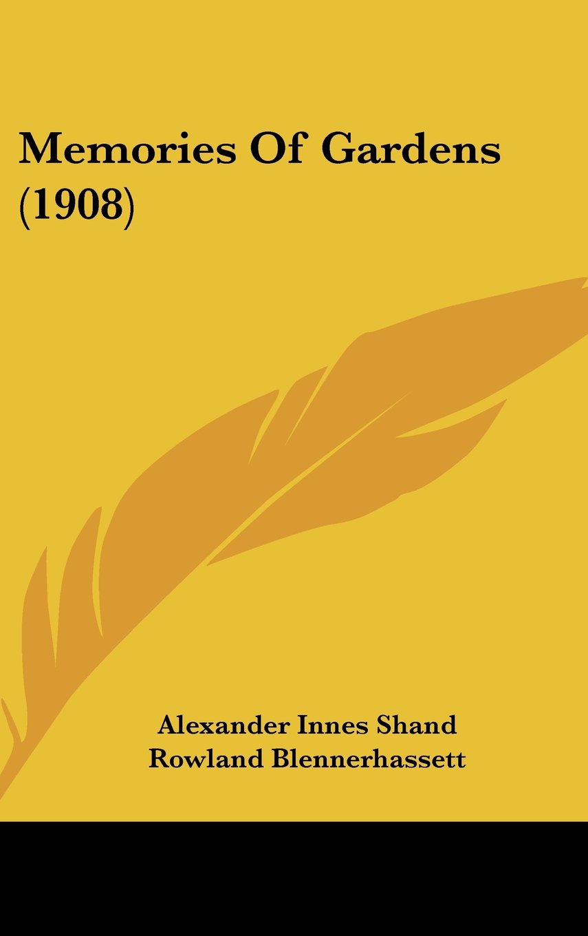 Memories of Gardens Contemporary literature