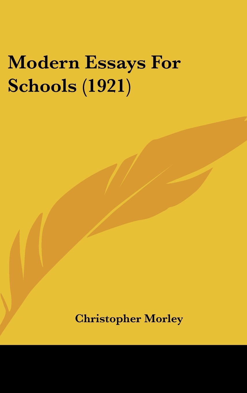 Modern Essays for Schools Contemporary literature