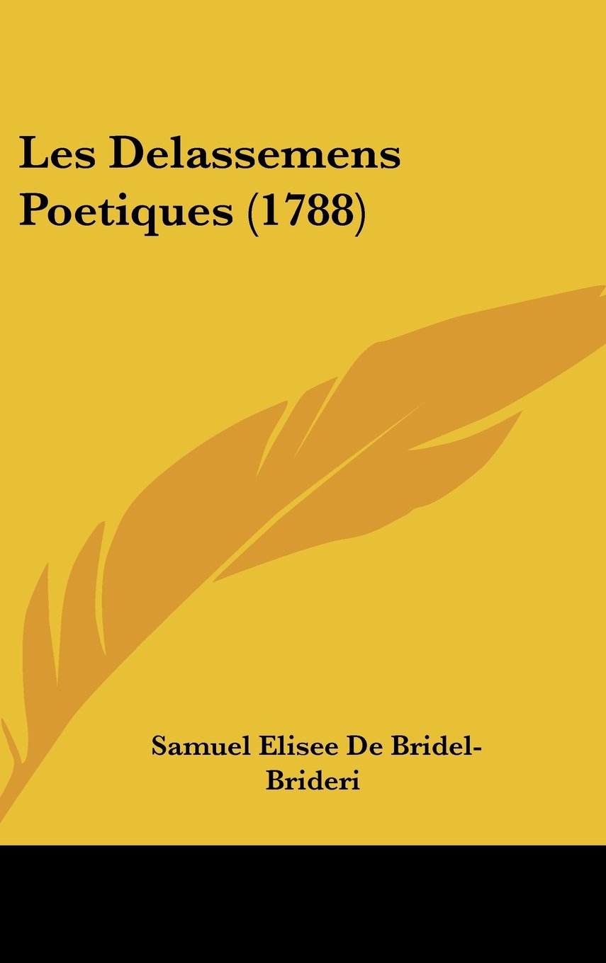 Les Delassemens Poetiques Law