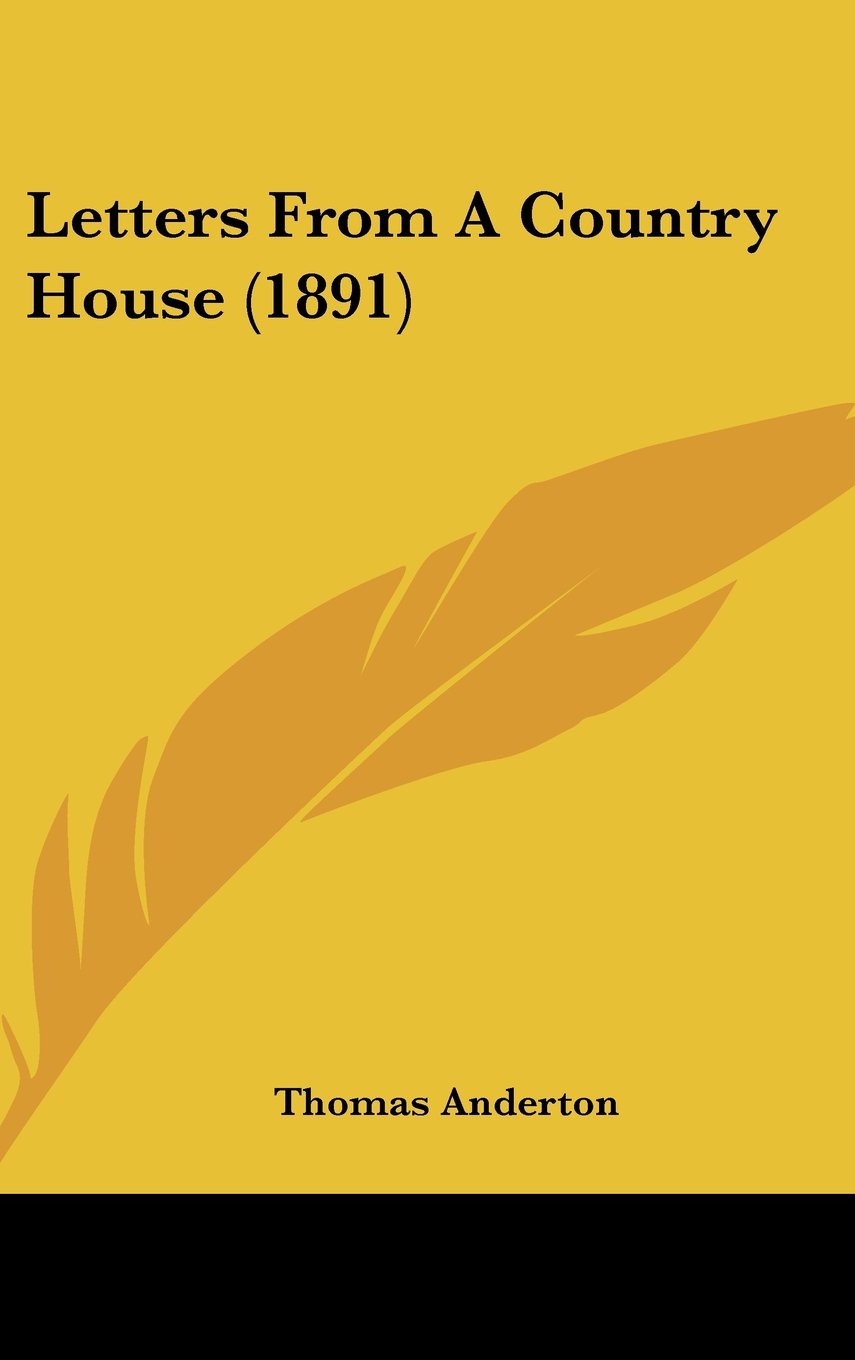 Product Image: Letters from a Country House