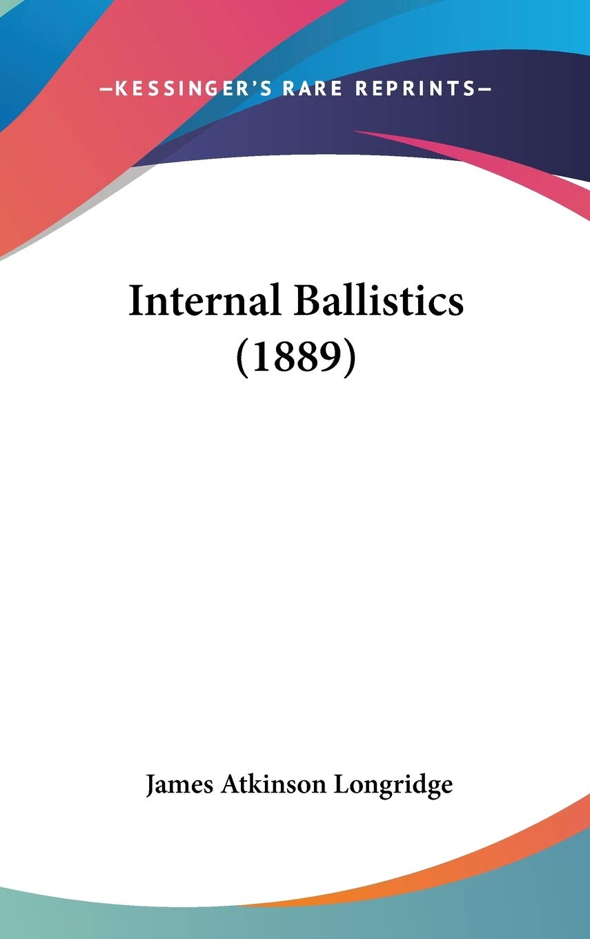 Internal Ballistics Contemporary literature