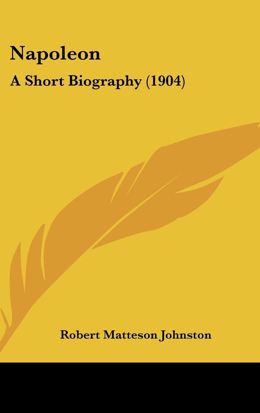 Product Image: Napoleon: A Short Biography