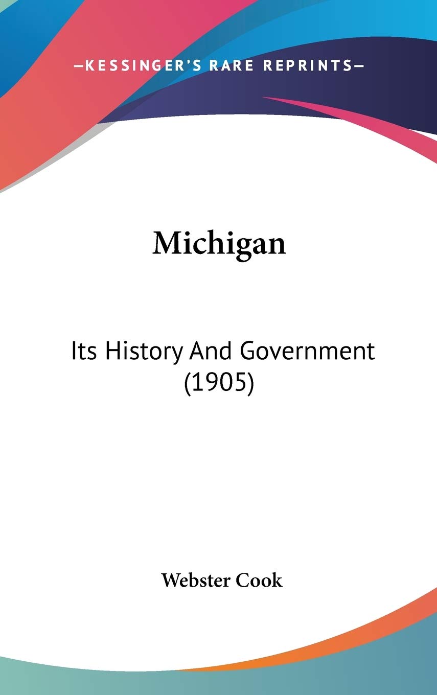 Product Image: Michigan: Its History and Government