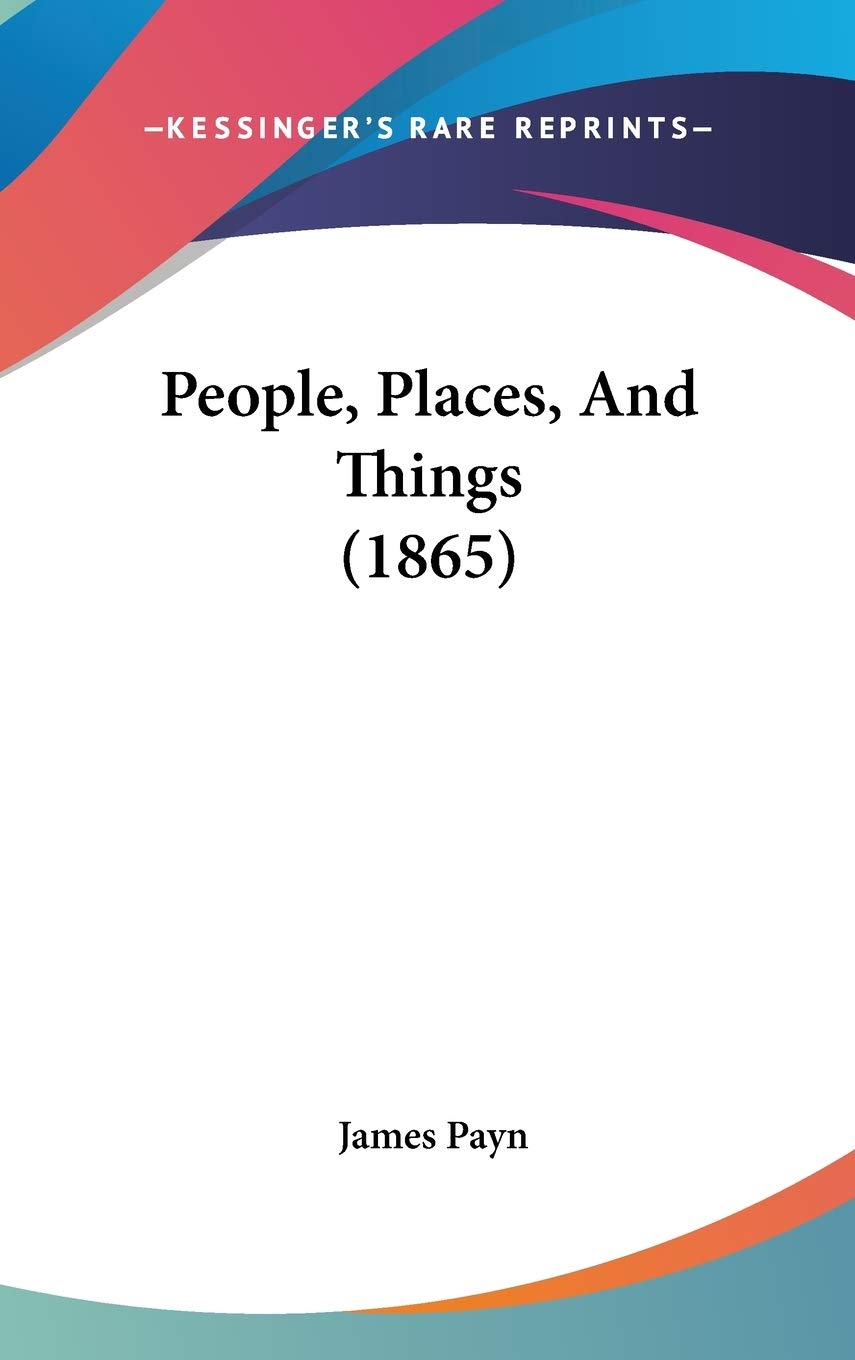 Product Image: People, Places, and Things