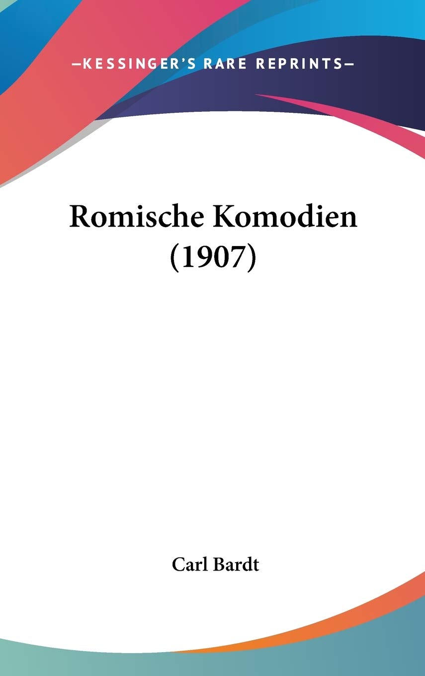 Product Image: Romische Komodien