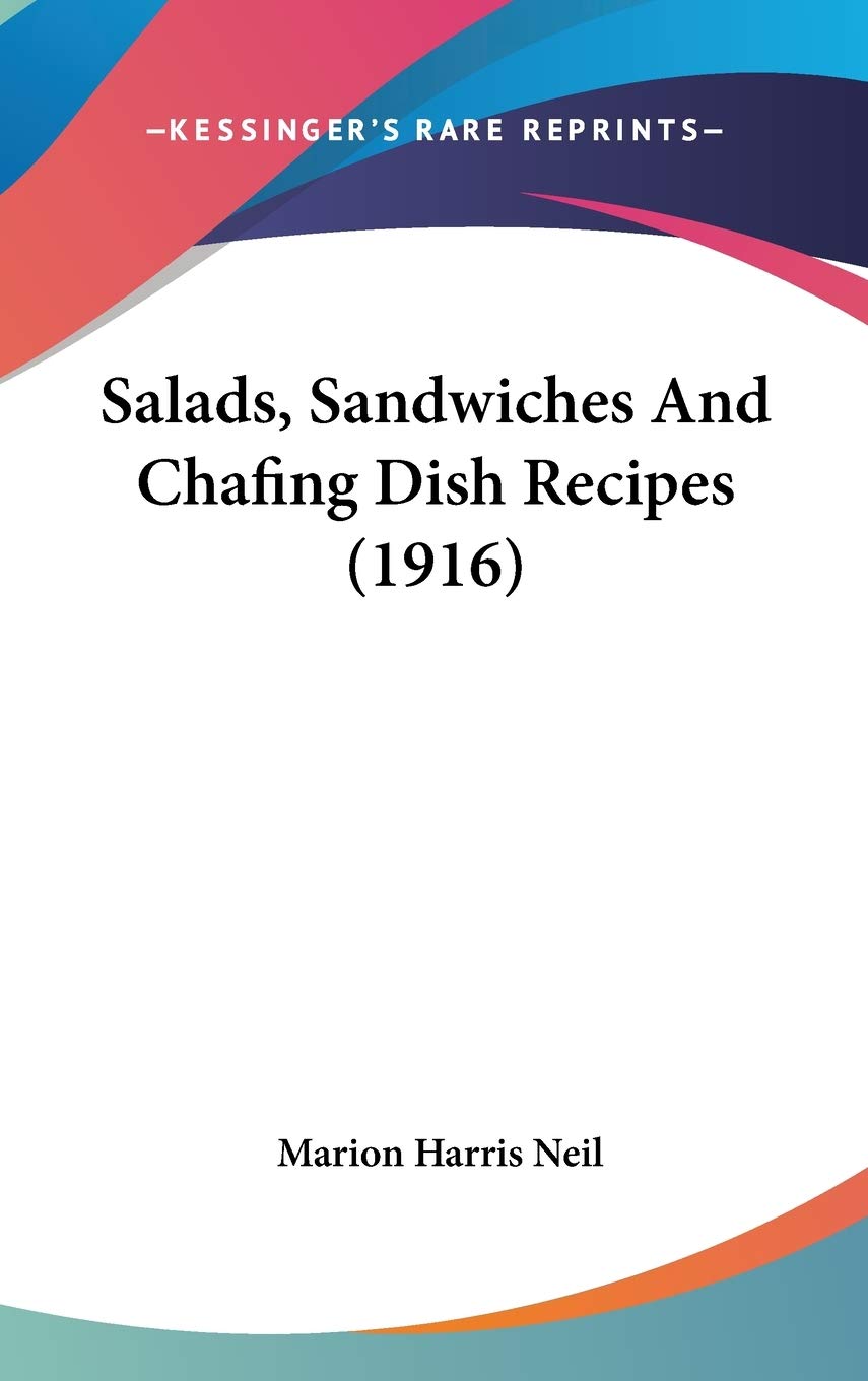 Salads, Sandwiches and Chafing Dish Recipes Law