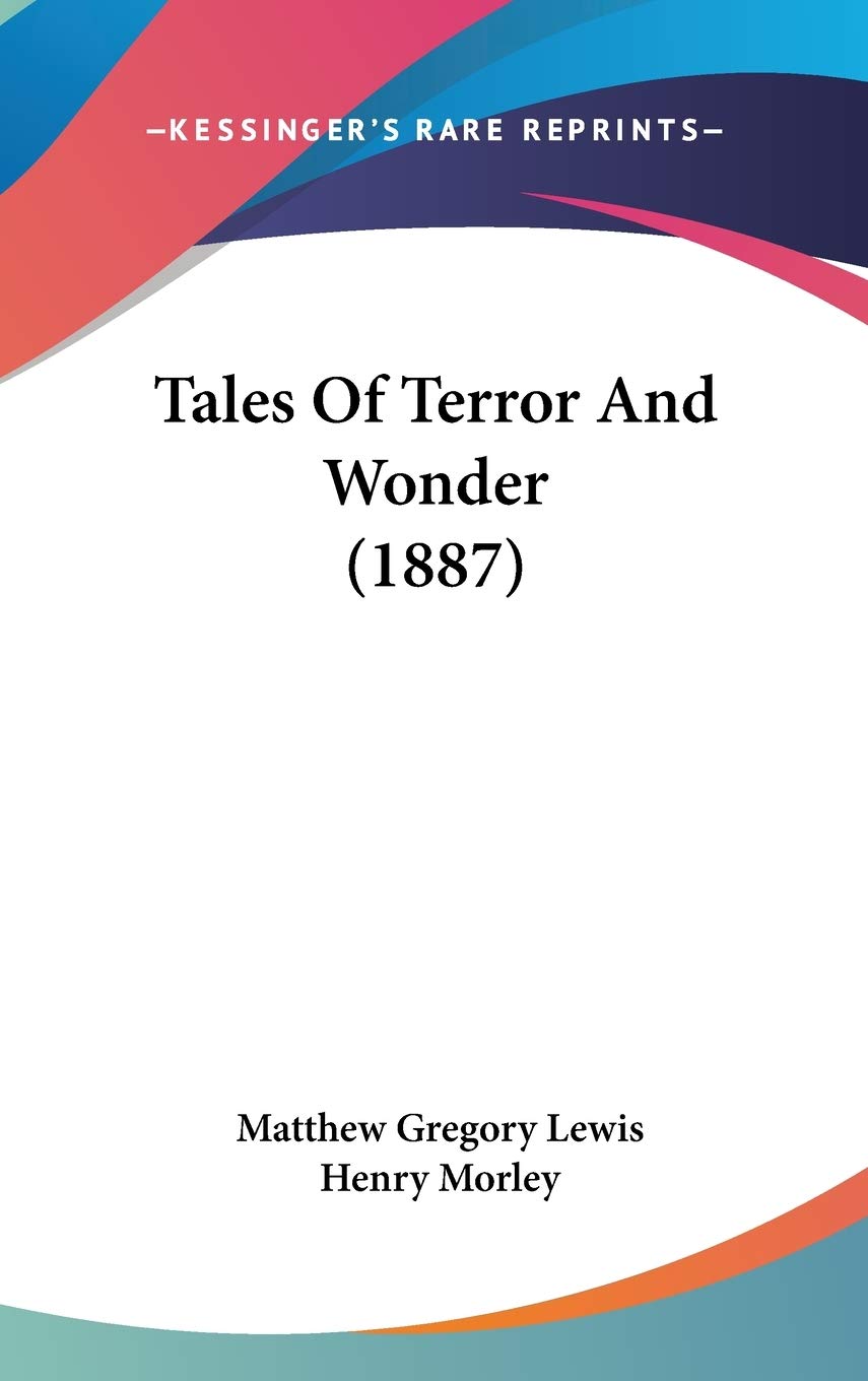 Tales of Terror and Wonder Contemporary literature