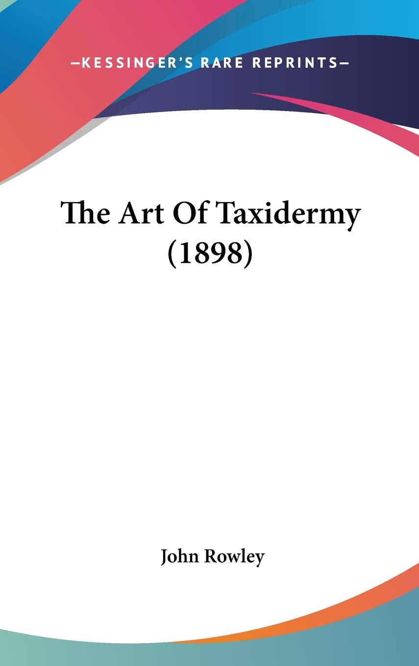 The Art of Taxidermy Contemporary literature