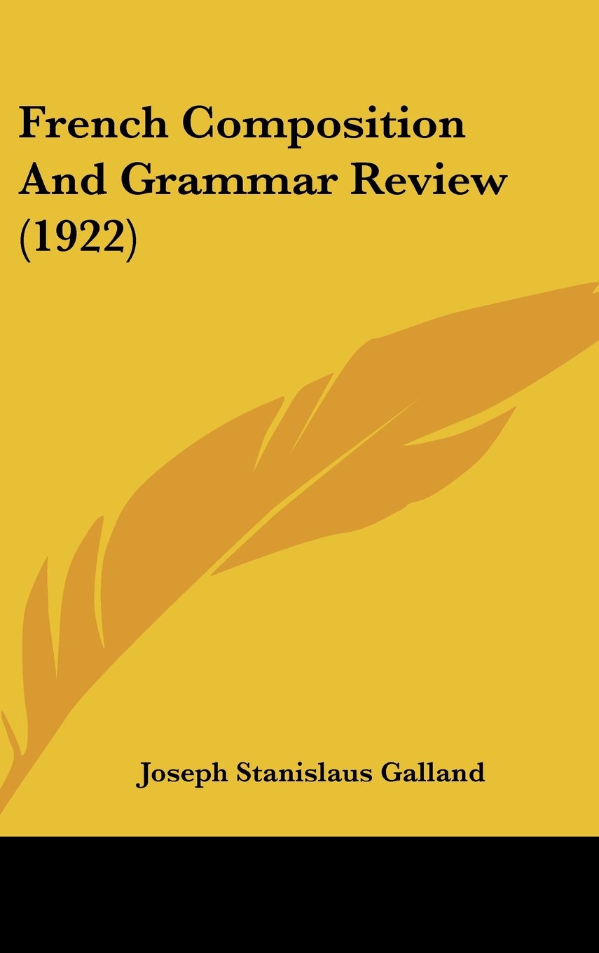 French Composition and Grammar Review Contemporary literature