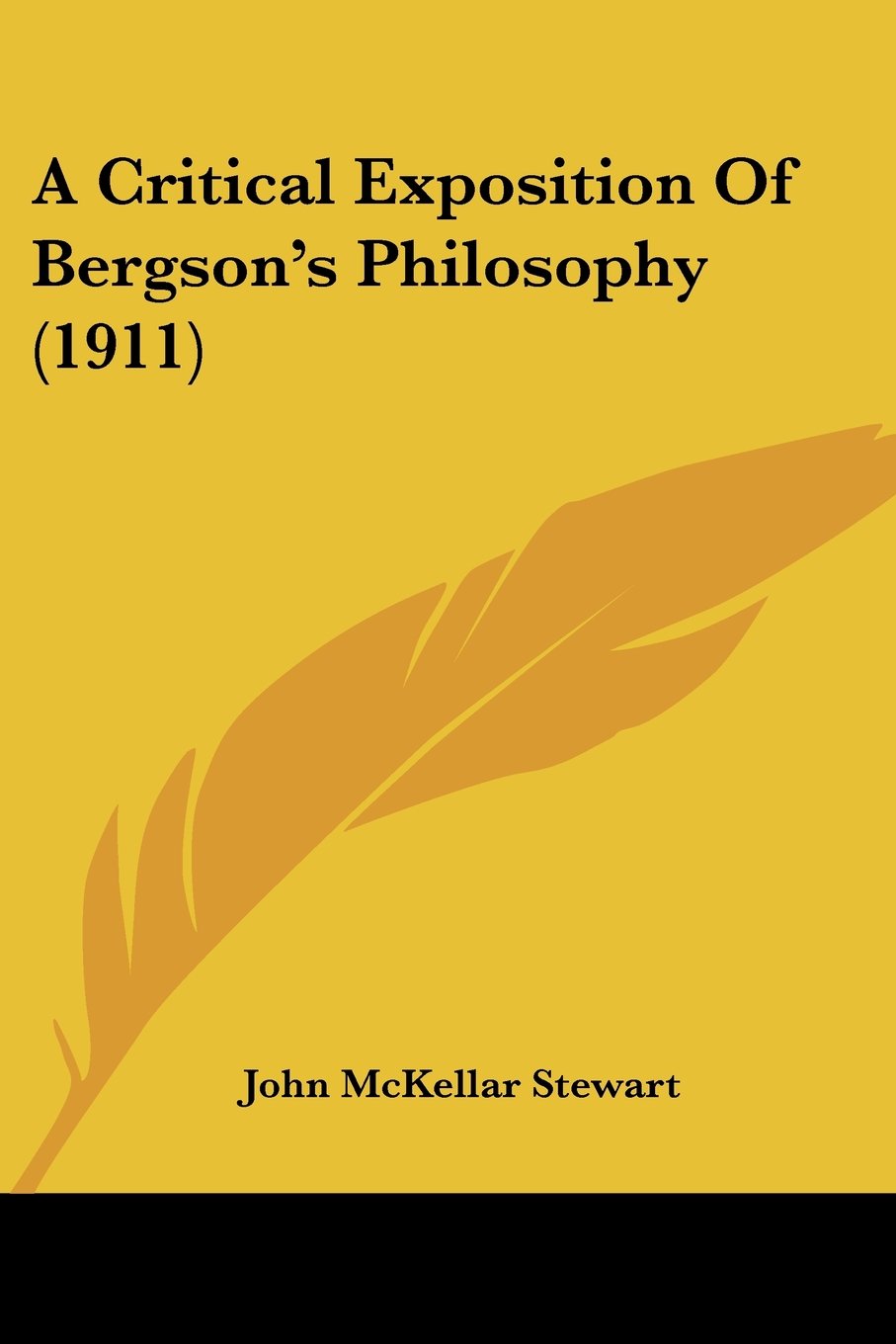 A Critical Exposition of Bergson's Philosophy Contemporary literature