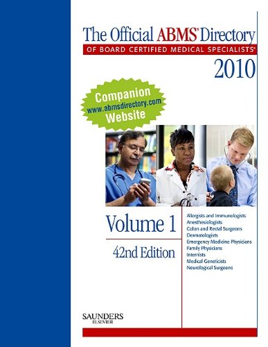 The Official ABMS Directory of Board Certified Medical Specialists Medicine