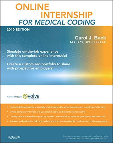 Online Internship for Medical Coding 2010 User Guide + Access Code Medicine