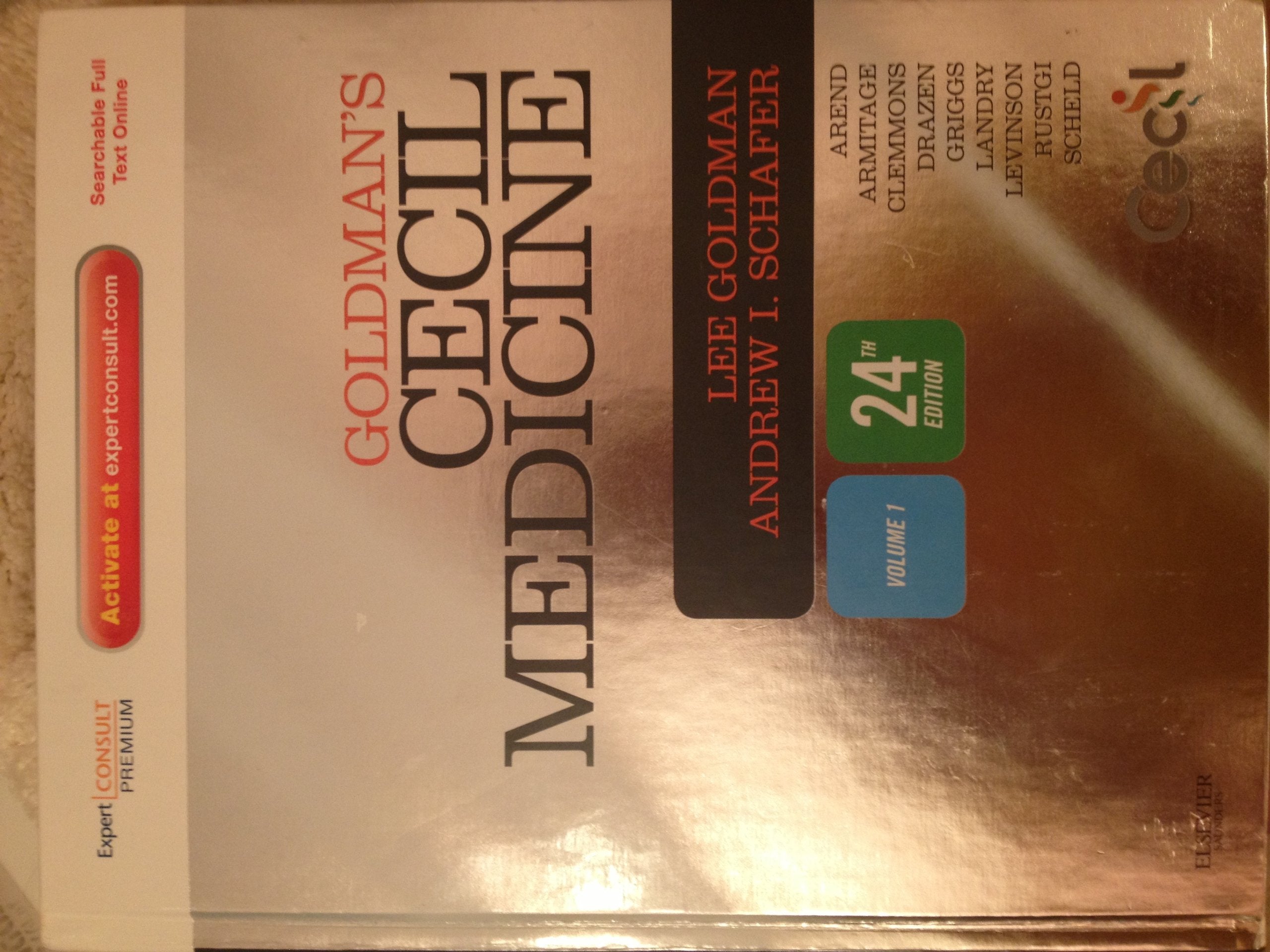 Goldman's Cecil Medicine: Expert Consult Premium Edition -- Enhanced Online Features and Print, Single Volume Medicine