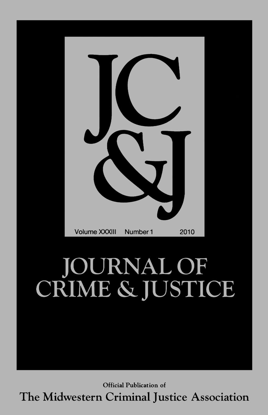 Journal of Crime and Justice, Volume 32 Number 1 Law