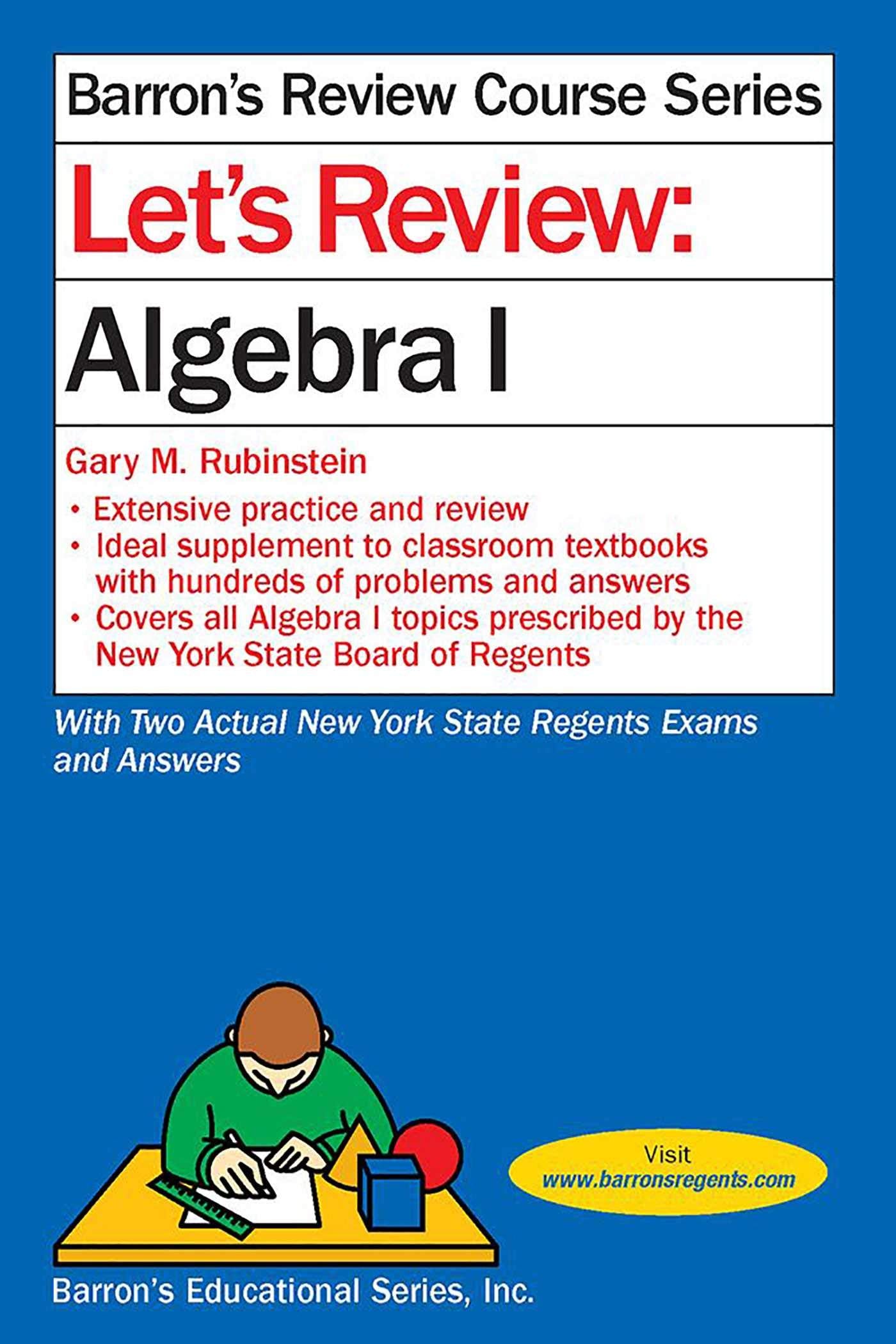 Let's Review Algebra I (Barron's Regents NY) Mathematics