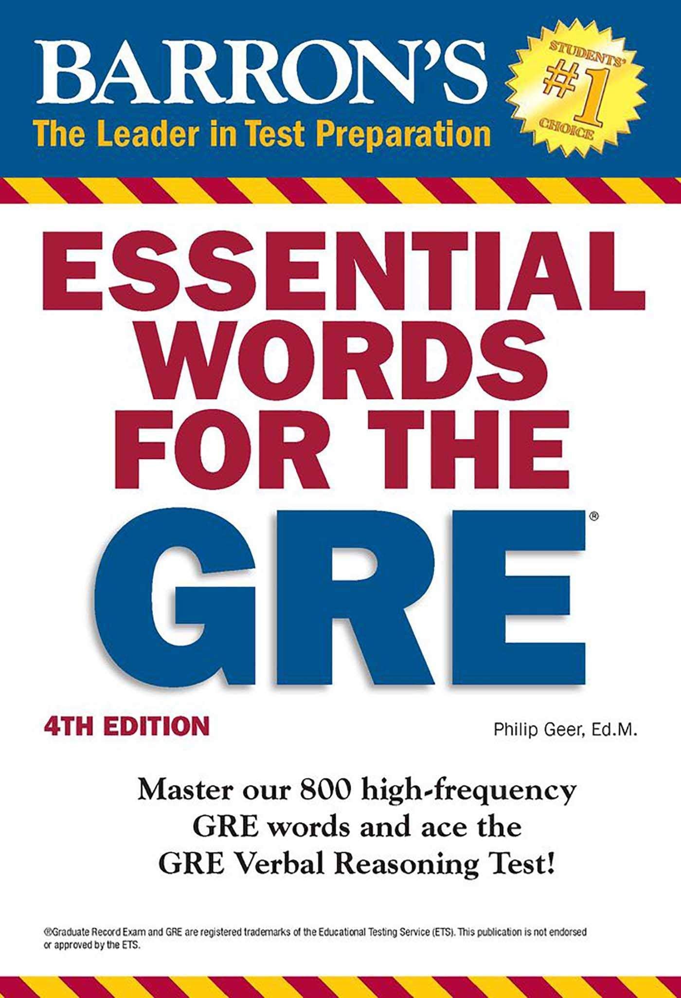Product Image: Essential Words for the GRE