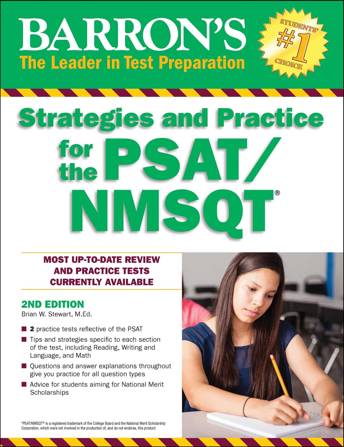 Strategies and Practice for the PSAT/NMSQT (Barron's Test Prep) Education & Training