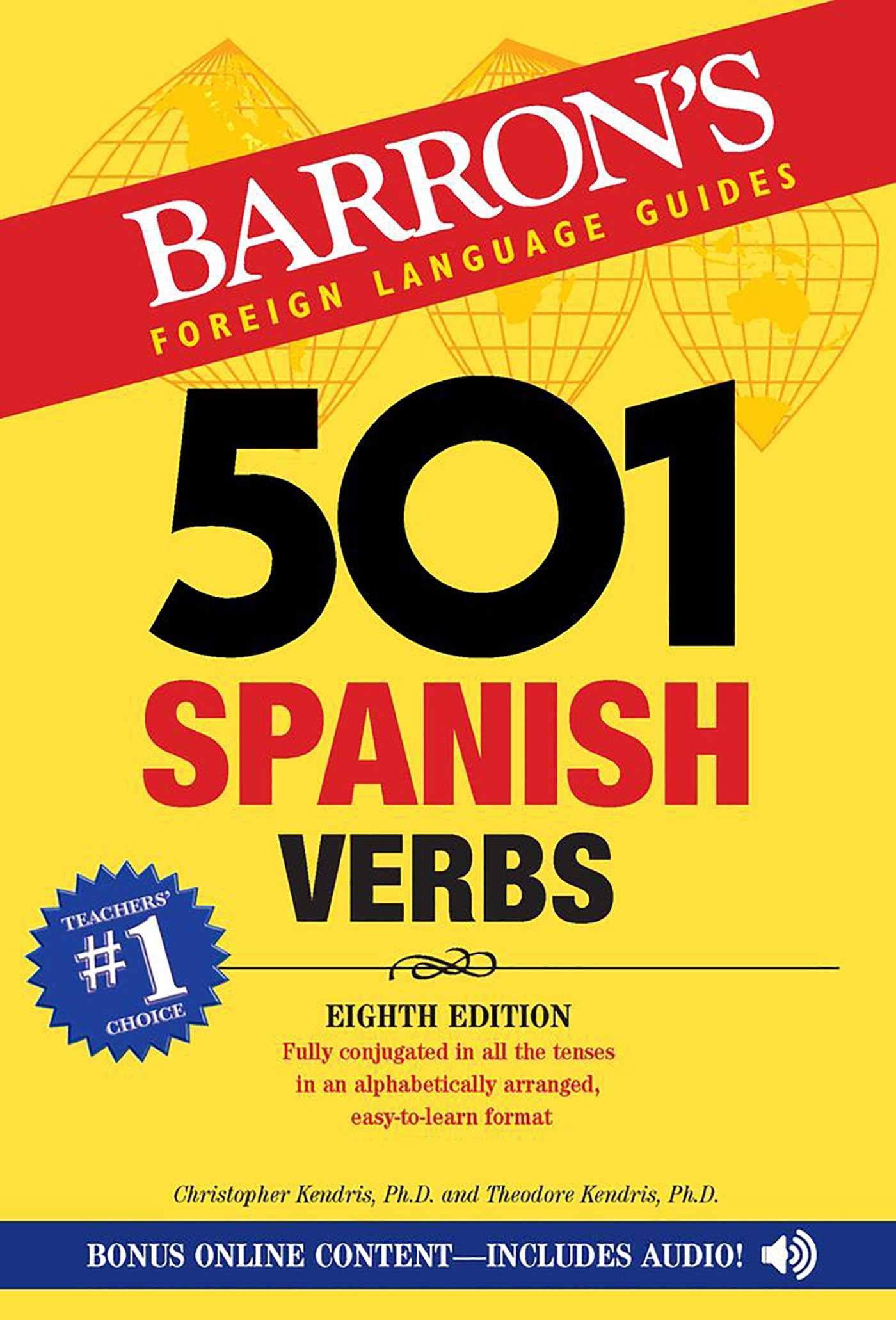 501 Spanish Verbs Foreign Languages ​​& Dictionaries