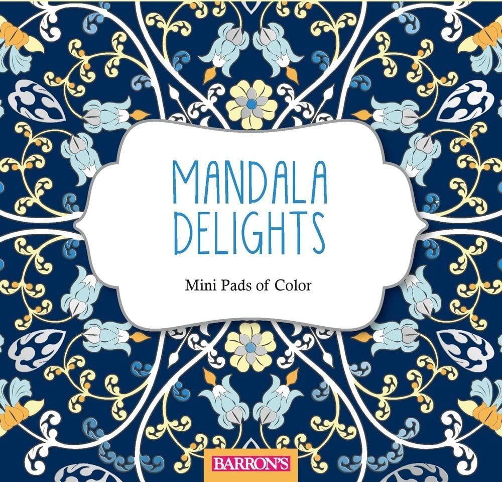 Mandala Delights (Mini Pads of Color Series) Hobbies & Crafts