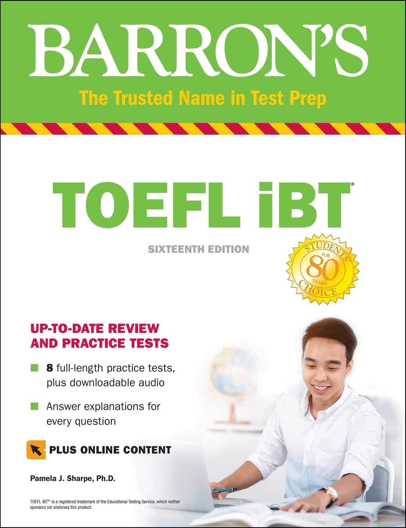 Barron's TOEFL iBT with Online Tests & Downloadable Audio book