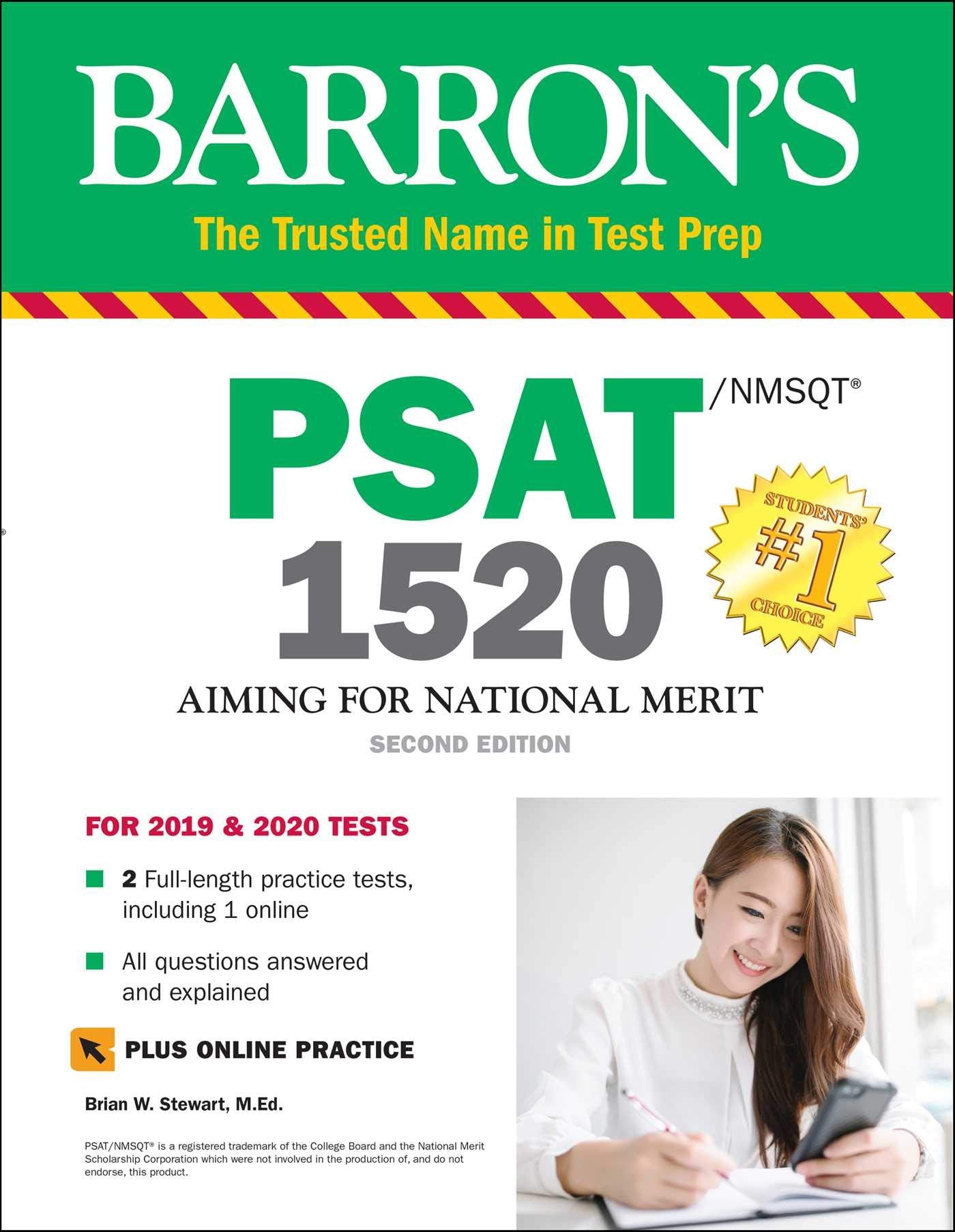 PSAT/NMSQT 1520 with Online Test (Barron's Test Prep) Study Guides