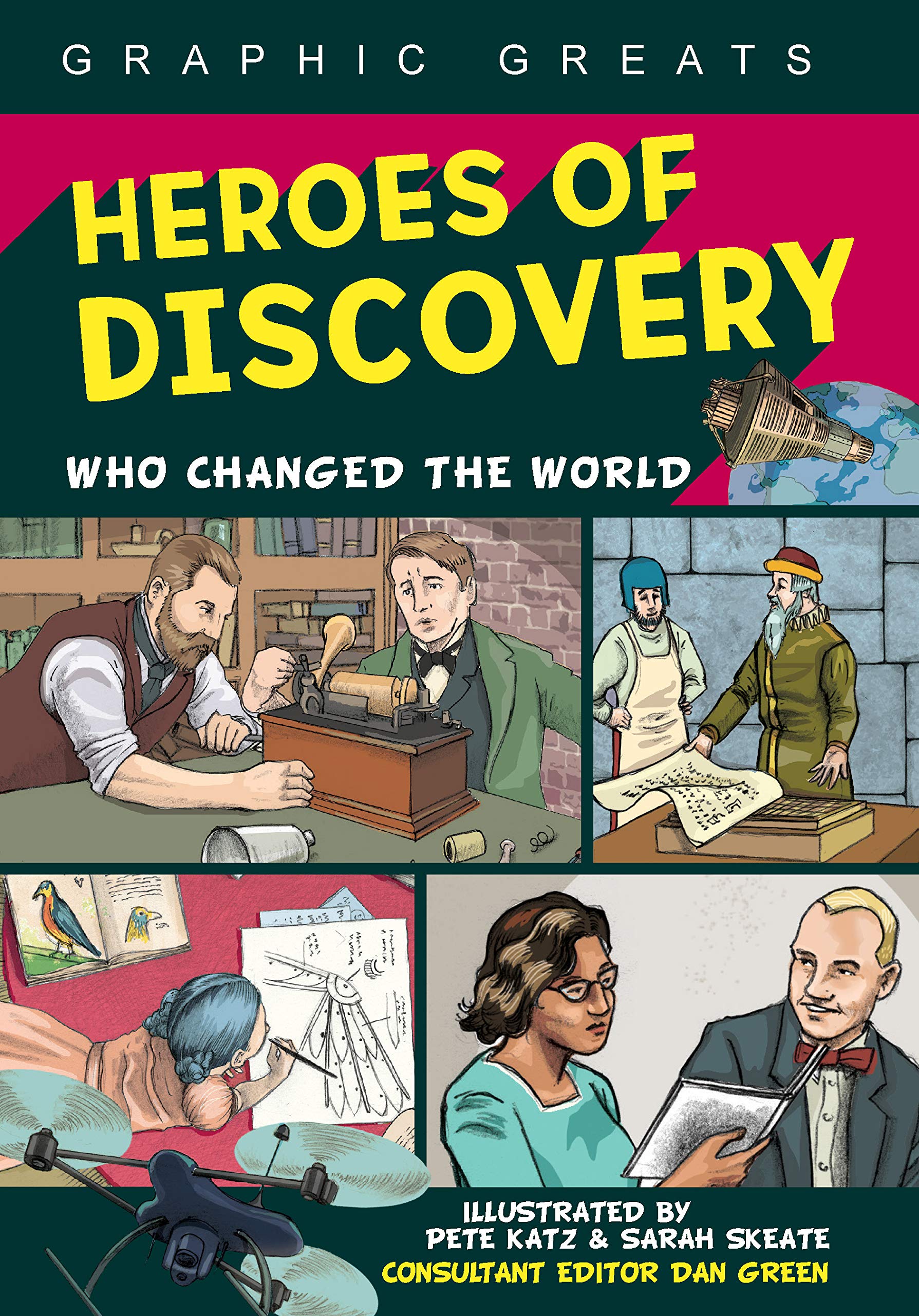 Heroes of Discovery: Who Changed the World (Graphic Greats) Manga
