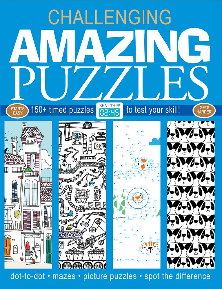 Amazing Puzzles: 150+ Timed Puzzles to Test Your Skill Tiptoi & Games