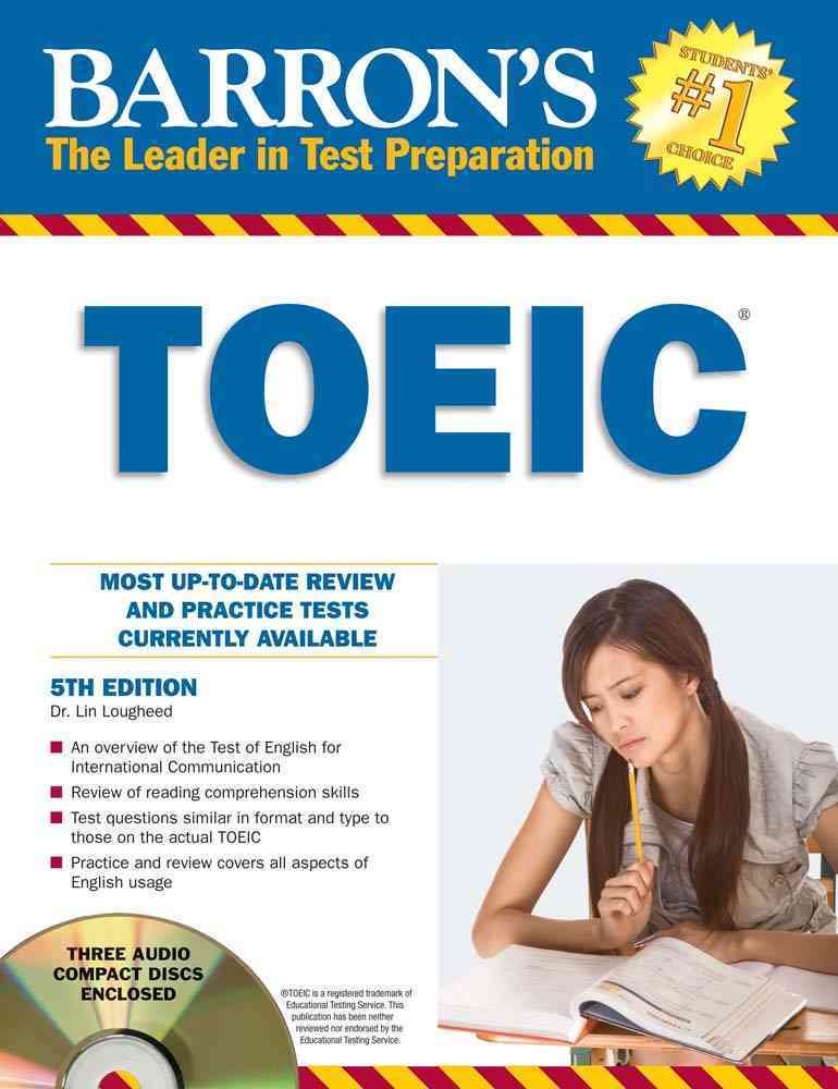 TOEIC with 4 Audio-CDs (Barron's TOEIC (W/CD)) Foreign Languages ​​& Dictionaries
