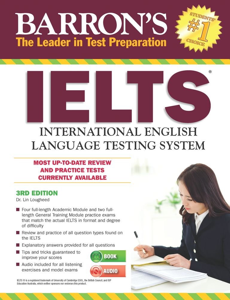 Barron's IELTS with Audio CDs Foreign Languages ​​& Dictionaries