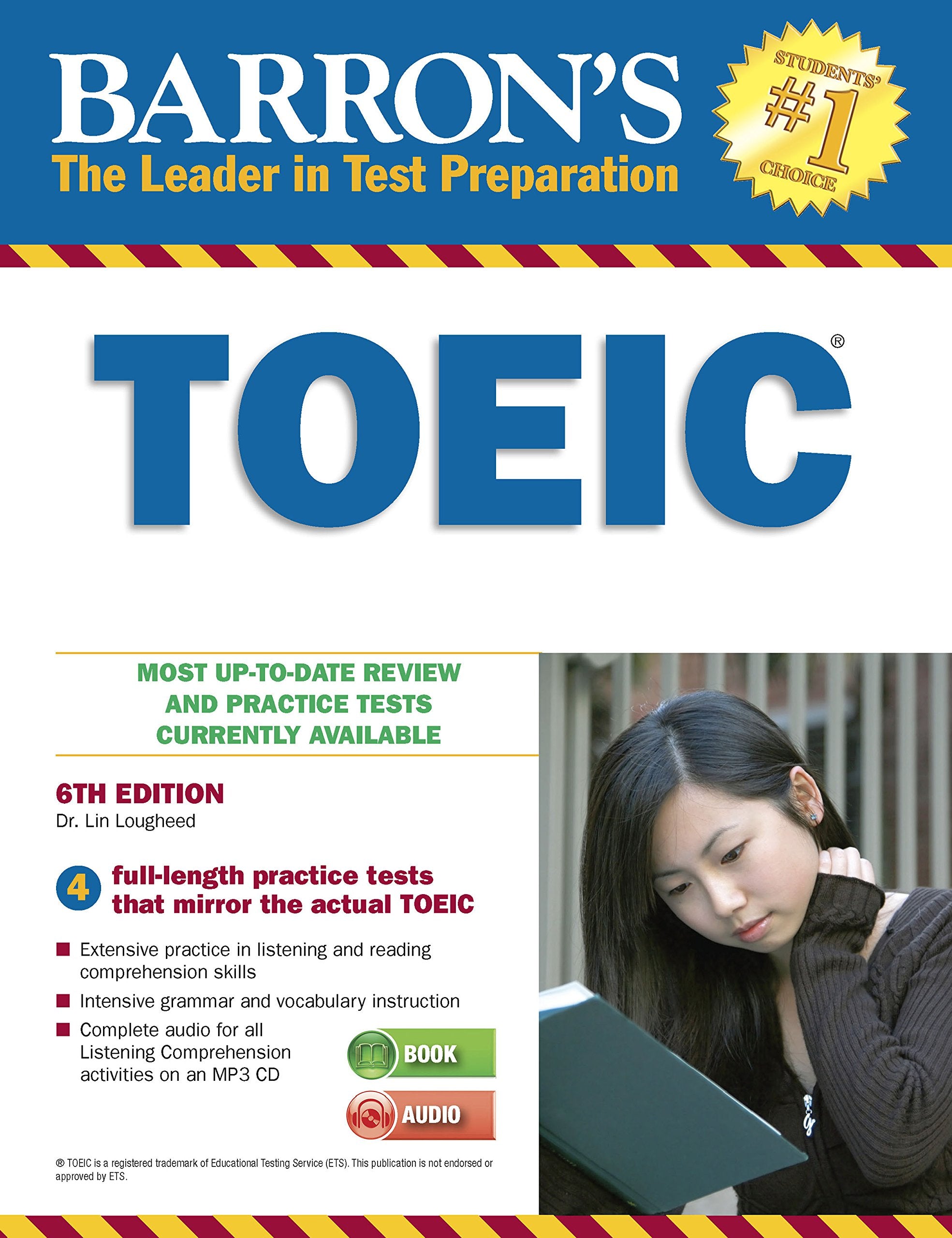 Barron's TOEIC with MP3-CD Foreign Languages ​​& Dictionaries