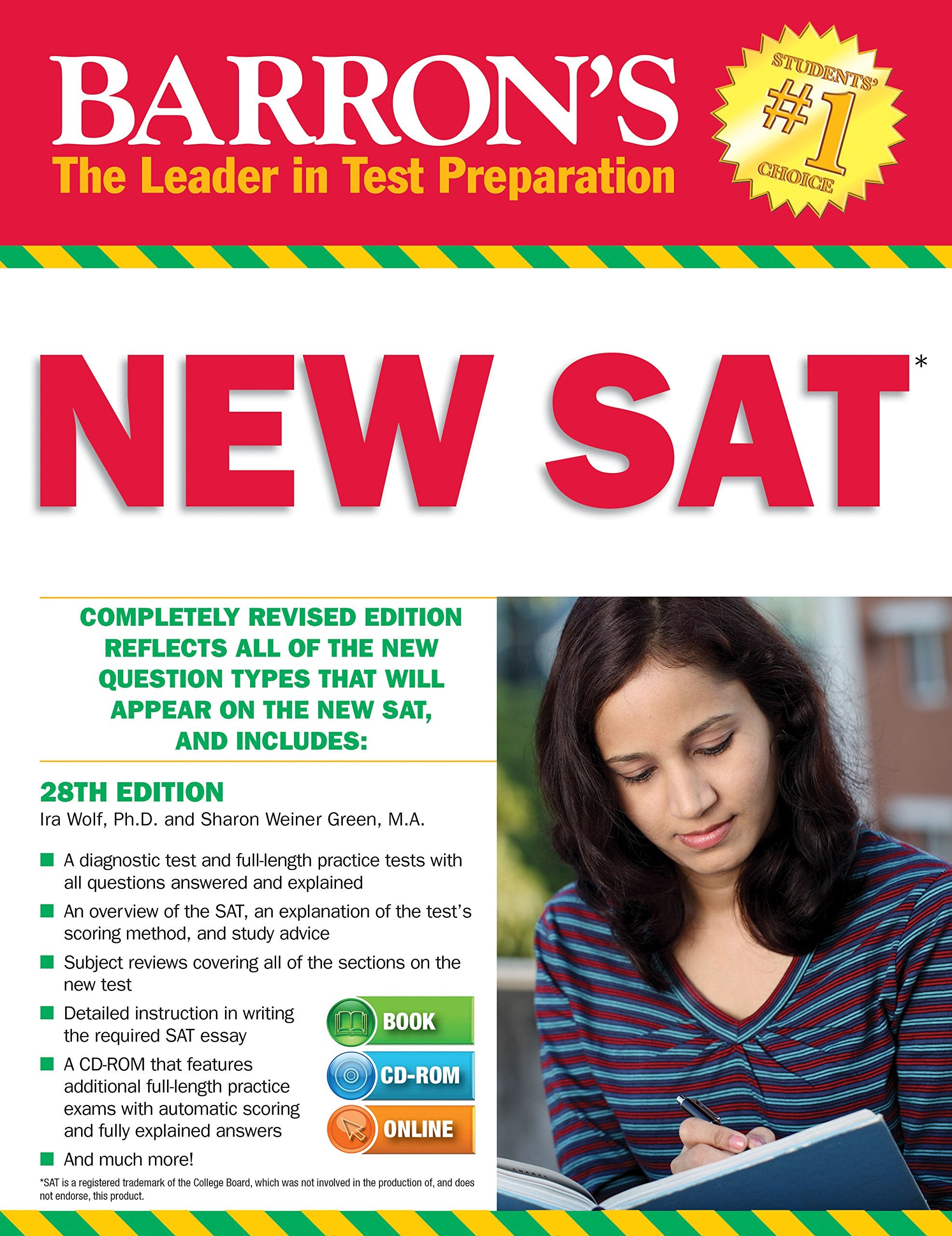 Barron's NEW SAT with CD-ROM: Most Up To Date Review And Practise Tests Currently Available Contemporary literature
