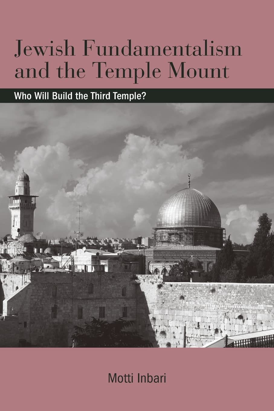 Jewish Fundamentalism and the Temple Mount: Who Will Build the Third Temple? book