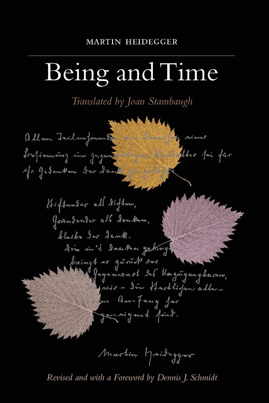 Being and Time: A Revised Edition of the Stambaugh Translation Philosophy