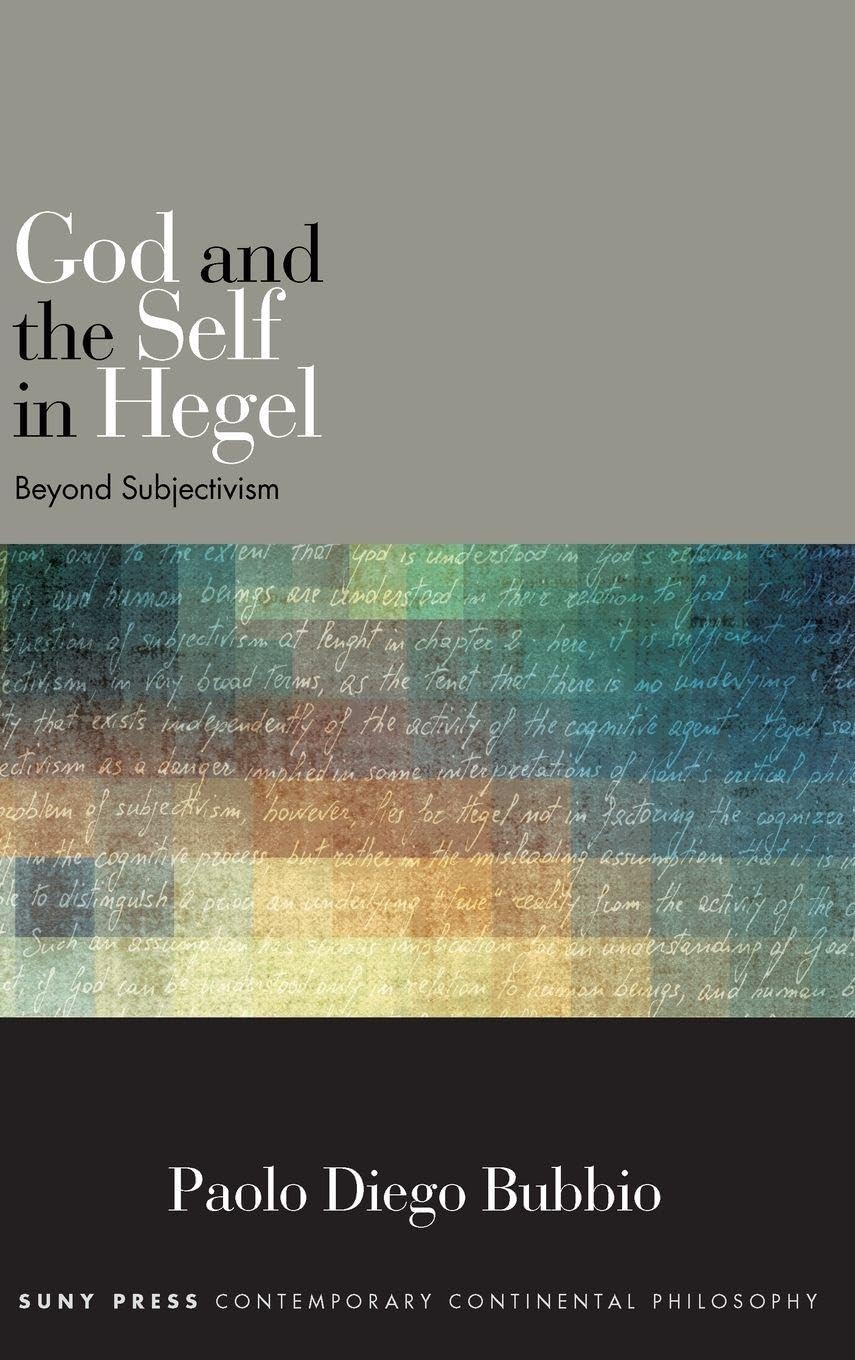 God and the Self in Hegel Philosophy