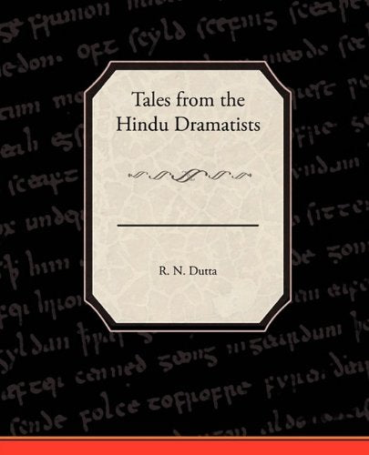 Tales from the Hindu Dramatists Social Sciences