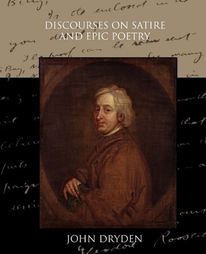 Product Image: Discourses on Satire and Epic Poetry