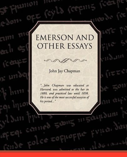 Product Image: Emerson and Other Essays